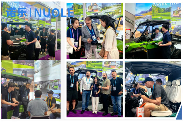 广交会：诺乐接待各国友人